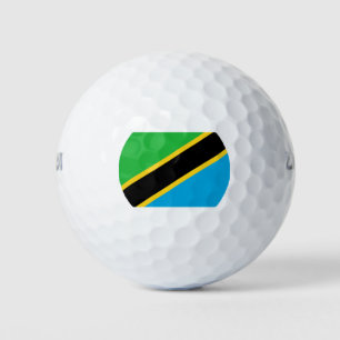 Pelotas De Golf Bandera de Tanzania