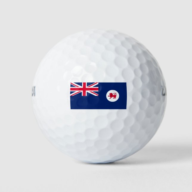 Pelotas De Golf Bandera de Tasmania (Tasmania) (Estado de Australi (Anverso)