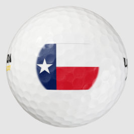 PELOTAS DE GOLF BANDERA DE TEXAS
