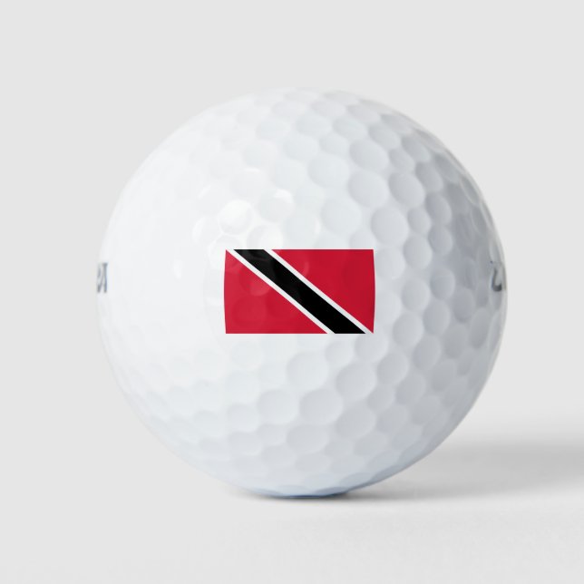 Pelotas De Golf Bandera de Trinidad y Tobago (Anverso)