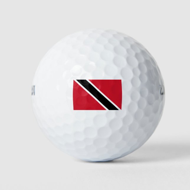 Pelotas De Golf Bandera de Trinidad y Tobago (Anverso)