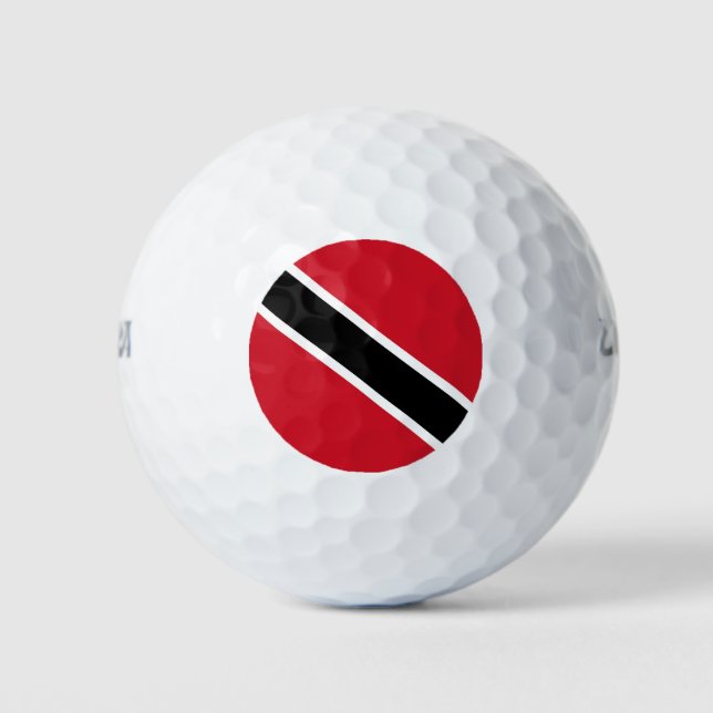 Pelotas De Golf Bandera de Trinidad y Tobago (Anverso)