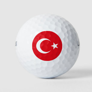 Pelotas De Golf Bandera de Turquía