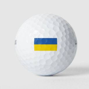 PELOTAS DE GOLF BANDERA DE UCRANIA