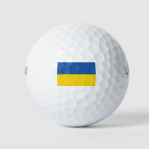 Pelotas De Golf Bandera de Ucrania