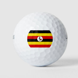 Pelotas De Golf Bandera de Uganda (Uganda)