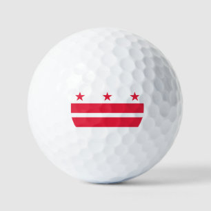 Pelotas De Golf Bandera de Washington DC