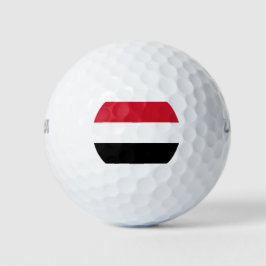 Pelotas De Golf Bandera de Yemen