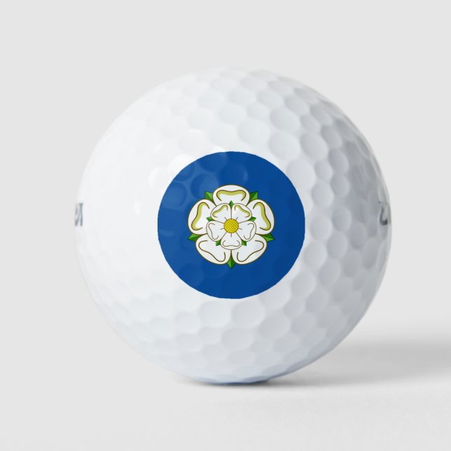 Pelotas De Golf Bandera de Yorkshire (Anverso)