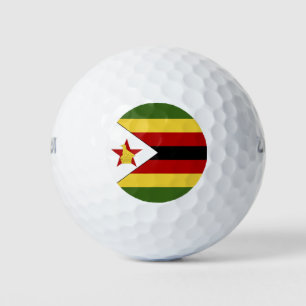 Pelotas De Golf Bandera de Zimbabue