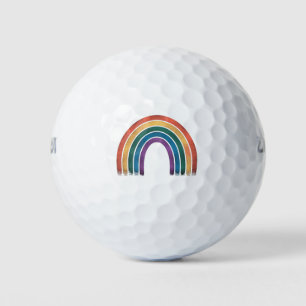 Pelotas De Golf Bandera del Arcoíris LGBTQ Orgullo Gay Conciencia 