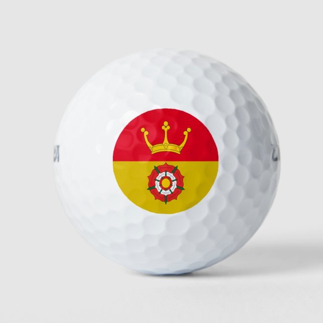 Pelotas De Golf Bandera del condado de Hampshire (Anverso)