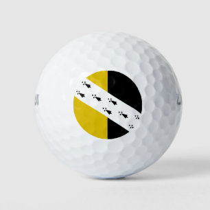 Pelotas De Golf Bandera del condado de Norfolk