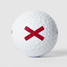 Pelotas De Golf Bandera del estado de Alabama