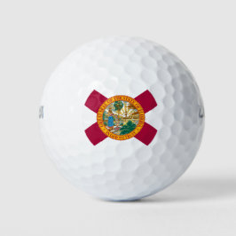 Pelotas De Golf Bandera del estado de Florida
