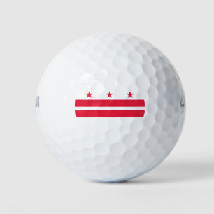 Pelotas De Golf Bandera del estado de Washington DC
