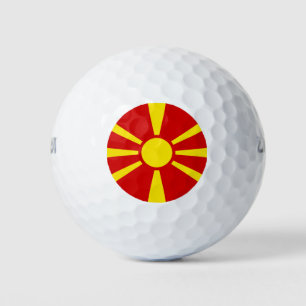 Pelotas De Golf Bandera del Norte de Macedonia