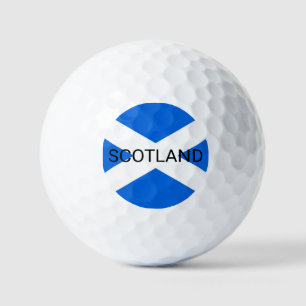 Pelotas De Golf Bandera escocesa Escocia va gbcnt