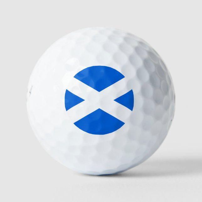Pelotas De Golf Bandera escocesa ser 6 gbt (Anverso)