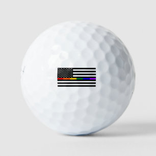 Pelotas De Golf Bandera estadounidense LGBTQ