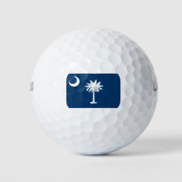 Pelotas De Golf Bandera Estatal de Carolina del Sur