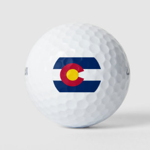 Pelotas De Golf Bandera Estatal de Colorado
