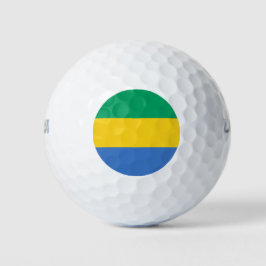 Pelotas De Golf Bandera gabonesa (Gabón)