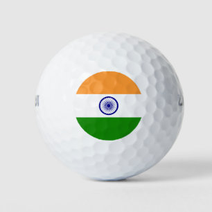 Pelotas De Golf Bandera india (India) (país del Asia meridional) (