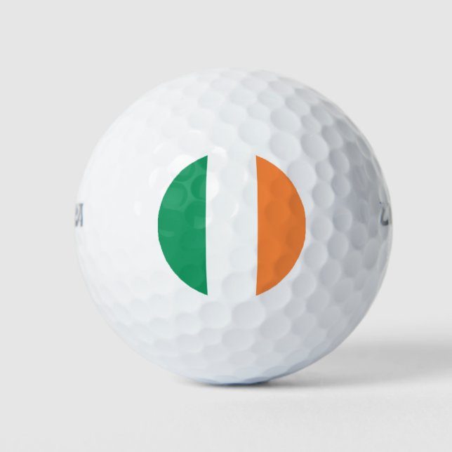Pelotas De Golf Bandera irlandesa (República de Irlanda) (ROI) (Ei (Anverso)