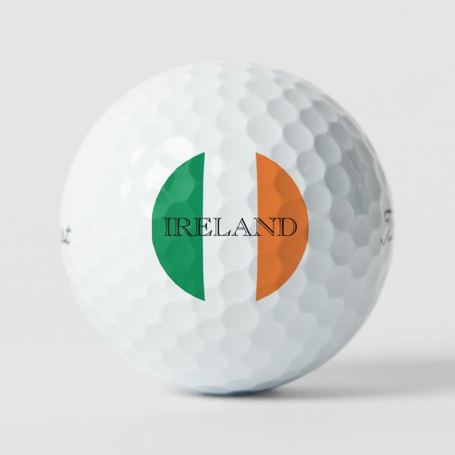 Pelotas De Golf Bandera irlandesa tpv1 gbcnt (Anverso)