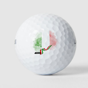 Pelotas De Golf bandera italiana