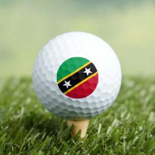 Pelotas De Golf Bandera Kittitiana / Nevisiana, San Cristóbal y Ni