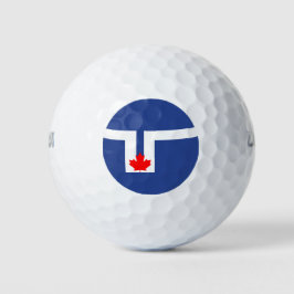 Pelotas De Golf Bandera municipal de Toronto (Canadá)