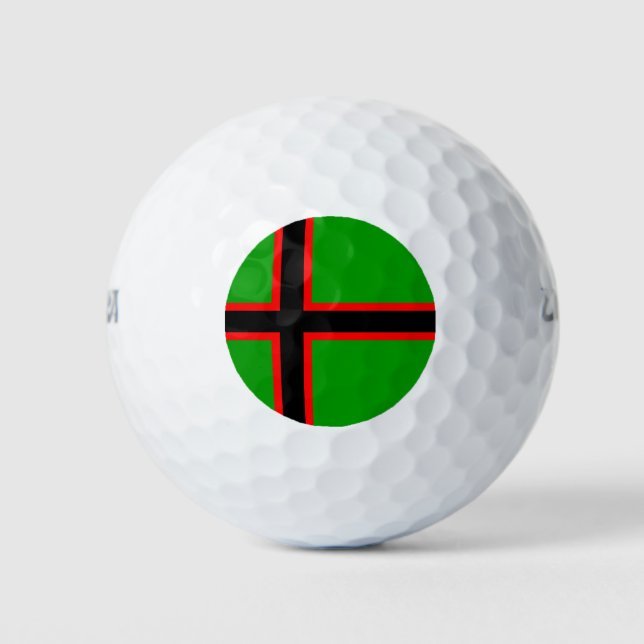 Pelotas De Golf Bandera nacional de Karelia (Anverso)