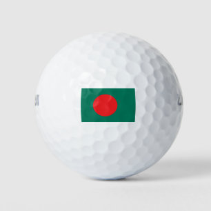 Pelotas De Golf Bandera nacional patriótica Bangladesh
