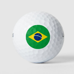Pelotas De Golf Bandera Patriótica de Brasil