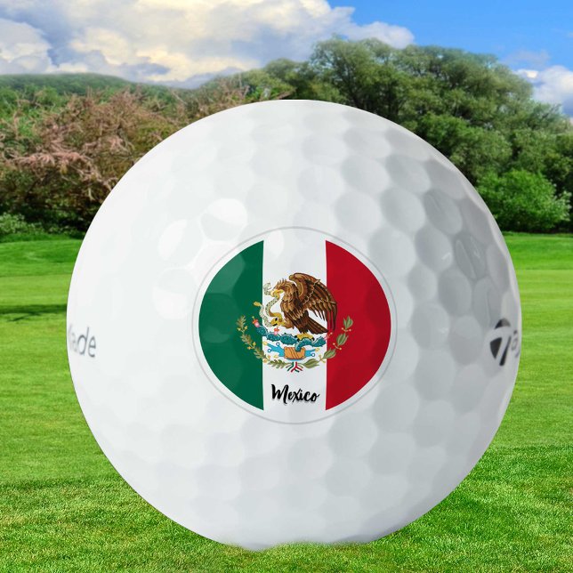 Pelotas De Golf Bandera Patriótica Mexicana Golf Balls, Eagle, Méx (Subido por el creador)