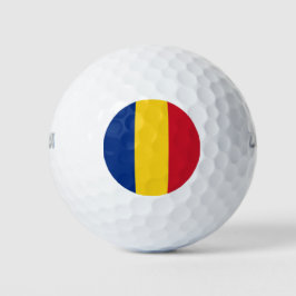Pelotas De Golf Bandera rumana (Rumania)
