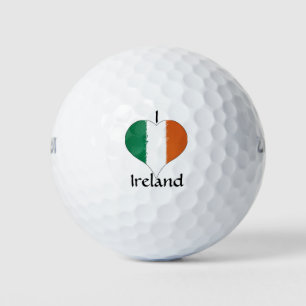 Pelotas De Golf Bandera tricolor irlandesa