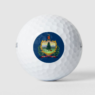 PELOTAS DE GOLF BANDERA VERMONT