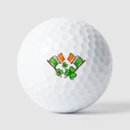 Pelotas De Golf Banderas Irlandesas Y Shamocks
