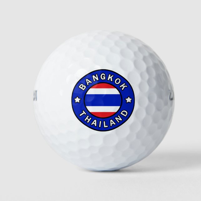 Pelotas De Golf Bangkok Tailandia (Anverso)
