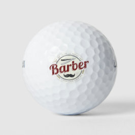 Pelotas De Golf Barber Hair Hustler Hairdresser Retro Hairstylista
