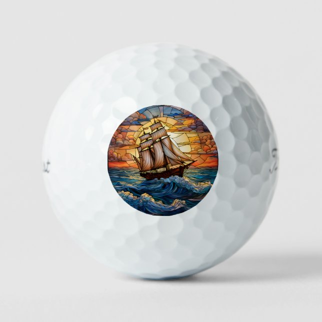 Pelotas De Golf Barcos de golf (Anverso)