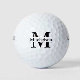 Pelotas De Golf Barra transversal LR Monogramada