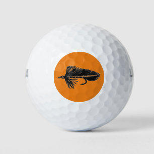 Pelotas De Golf Barrido de Matuka negro, pesca con mosca, arte de