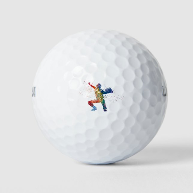 Pelotas De Golf baseball player (Anverso)