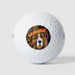 PELOTAS DE GOLF BASSET HOUND