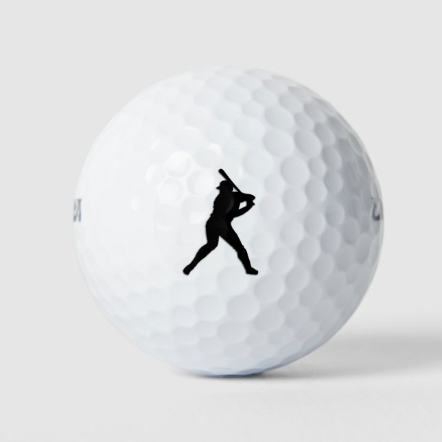 Pelotas De Golf Batería de béisbol (Anverso)
