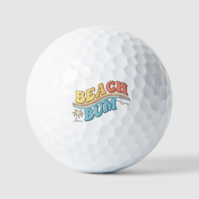 Pelotas De Golf Beach Bum, (Anverso)